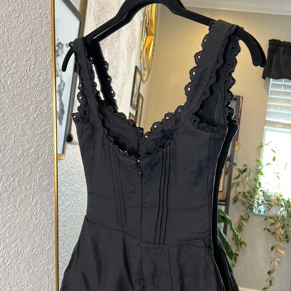 House of CB 'Tilly' Black Pin Tuck Mini Dress NWOT - Picture 11 of 12